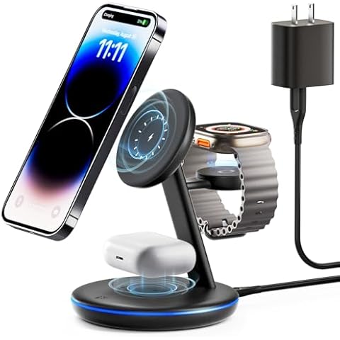 PEXXUS 3 in 1 Mag-Safe Charger Cover