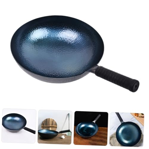 Wok multiusos de hierro para cocina por inducción y gas miniatura 6