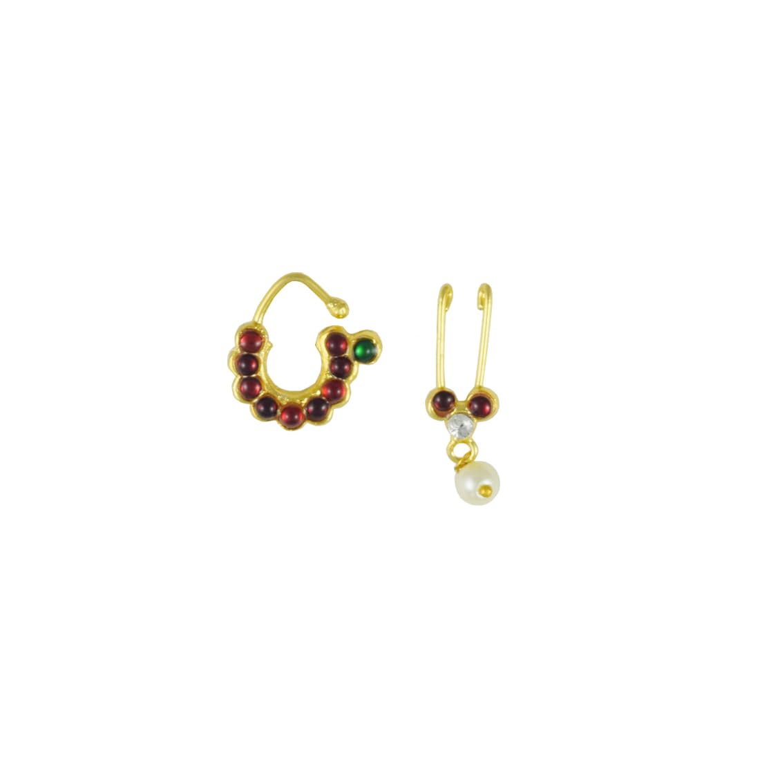 UG PRODUCTS Bharatanatyam Dance Jewellery Nose Pin(25B) (B0CQK8GBZJ) Amazon Price History, Amazon Price Tracker