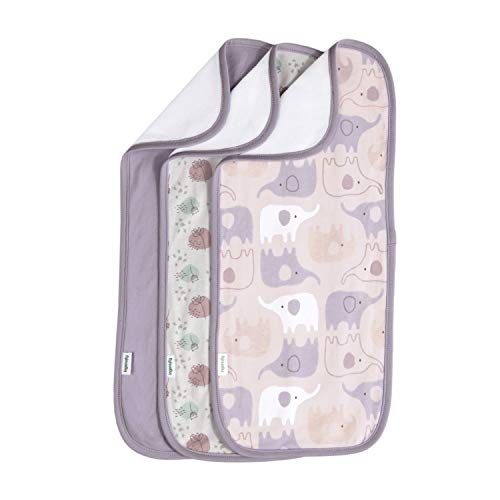 Image of Ingenuity Easy Eater 4-Pack Baby Bib Set - Grazy & Easy Eater 3-Pack Baby Burp Cloth Set - Grazy