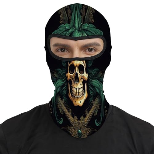 Pasamontañas para Hombre y Mujer con diseño de calavera pirata, máscara térmica para frío, para motociclismo y esquí miniatura 2