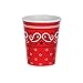 Beistle Bandana Cup, 9 oz. Cups, 8 Count