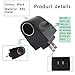 Car Cigarette Lighter to Wall Outlet Adapter - Universal AC to DC Converter - DC12V 500mA Cigarette Lighter Socket Adapter - Standard Power Inverters for Vehicles