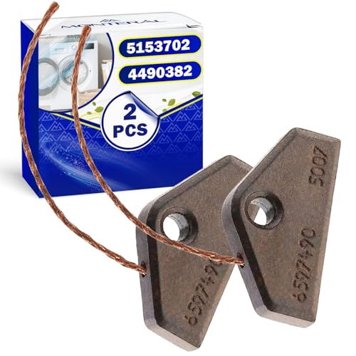 2 Piezas Escobillas Motor Electrico para Secadora con Código Original 5153702 4490382 4490381 4490380 6597490 para Miele - Garantía de 10 Años - MONTERAL