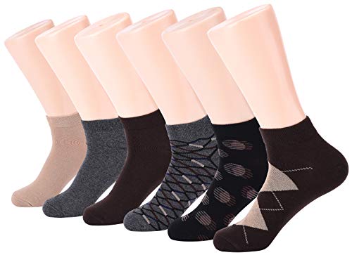 Mio Marino Mens Low Cut Ankle Socks - Premium Moisture Control - Cotton Cushioned with Arch Support