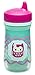 Zak Designs Toddlerific Perfect Flo Spout Toddler Cup with Green Owl, Double Wall Insulated Construction and Adjustable Flow Technology, Break-resistant and BPA-free Plastic, 8.7oz