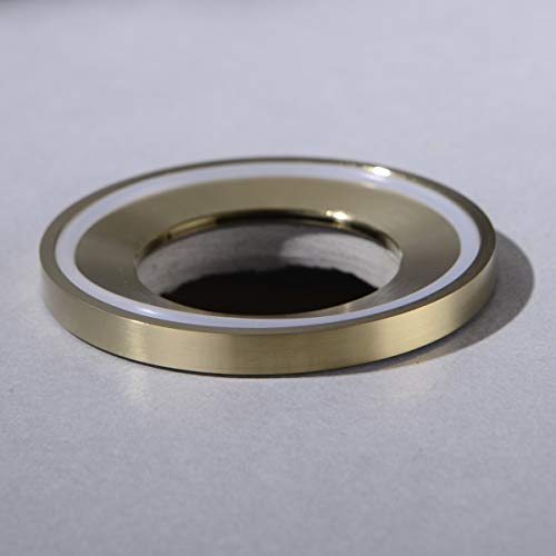 Bestill Solid Brass Bathroom Mounting Ring For Vessel Sink, Brushed Gold #TOP1