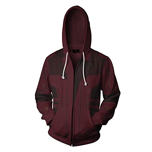Image of 3D Captain Fashion Cosplay Hoodie Jacket