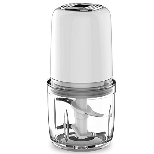 ZR＆YW Multifunktions-Entsafter, Home Mini Nahrungsmittelzerhacker, Kleine Küchenmaschine, Elektro Dicer Geeignet Für Babynahrung, Elektro-Babynahrung