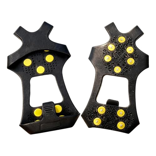 Best Snow Boots for Mail Carriers: Stay Warm & Dry 11 Boot Spikes for Ice,Winter Boot Traction - Anti-Slip Snow Shoe Spikes - for Runners Hikers Mail Carriers Students Dog Owners Walking Running Shoveling Sidewalks Paths Driveways