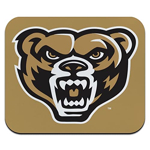 Oakland University Primary Logo Low Profile Thin Mouse Pad Mousepad