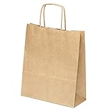 UMWELTFREUNDLICH - Verzichten Sie ab jetzt auf umweltschädigende Plastiktüten. Diese Einweg - Papierbeutel lassen sich vielfältig einsetzen und verursachen im Gegensatz zu Plastiktüten keinen Müll!