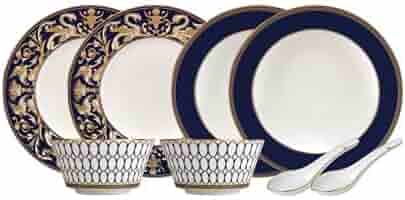 Amazon | Wedgwood ルネッサンスゴールドダイニングセット(ペア
