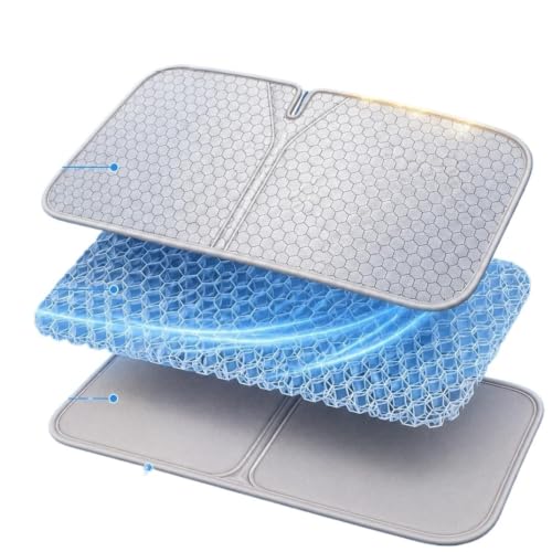 Pare-soleil Volvo EX30 pour fenêtre avant en soie de glace rafraîchissante