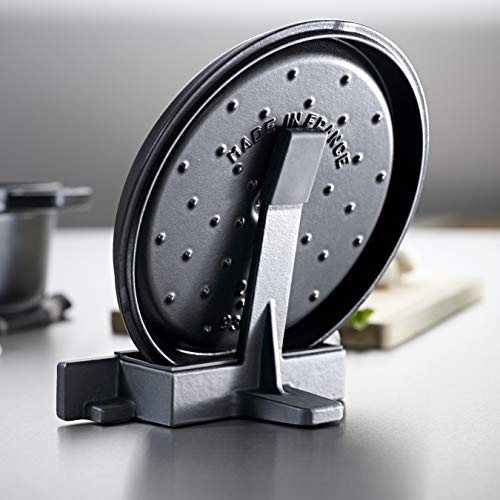 Support de couvercle Staub 20 cm noir accessoire fonte