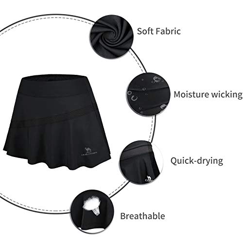 image for CAMELSPORTS Women Casual Active Sport Skirt Tennis Golf Skorts Pleated
