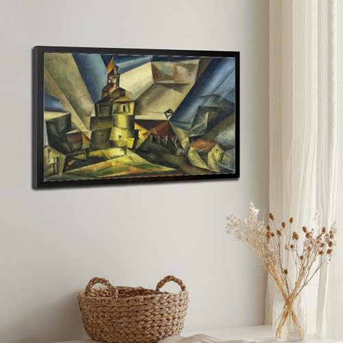 Tableau WCYB Markwippach Lyonel Feininger toile déco murale 20x30 - 3