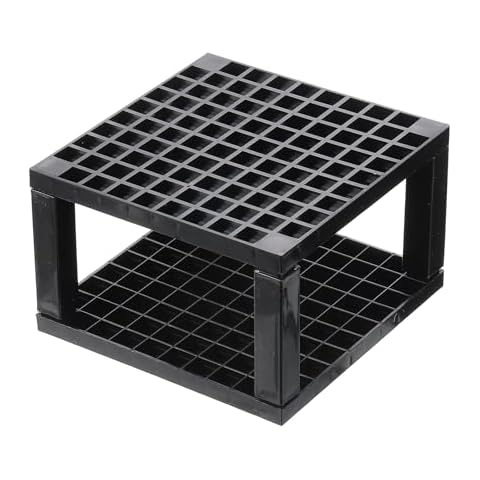 PATIKIL Plastic Paint Brush Holder with 96 Holes Cover