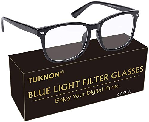 Blue Light Blocking Glasses, Computer Glasses, Gaming Glasses, Blue Light Filter Glasses, PC