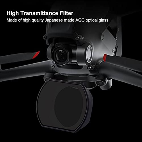 Lenskins Nd Filters For Dji Fpv Drone, 4-Pack Nd8 Nd16 Nd32 Cpl Filter Set Compatible With Dji Fpv Accessories, Neutral Density And Circular Polarizer Lens Filter Kit Lens Protector For Fpv Drone #TOP1
