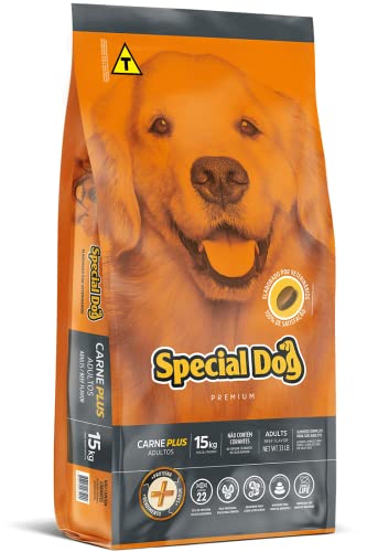 Ração Special Dog Premium Carne Plus Adultos 15Kg