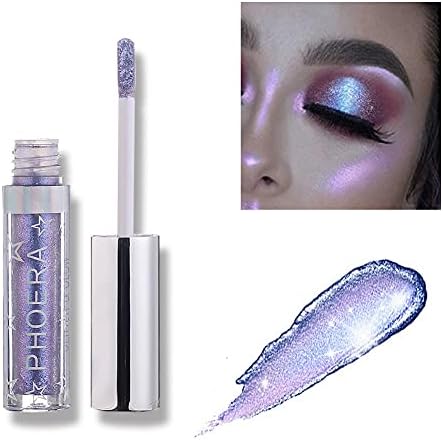 Glitter Eyeshadow，Makeup For Eyes Liquid Shimmer Sparkle Glow Light Colors Pencil Stick Shiny Long Lasting Waterproof Shining Eye Shadow Sets Metallic Pigments Metals Gloss Sparkling Pen Kit (A109)