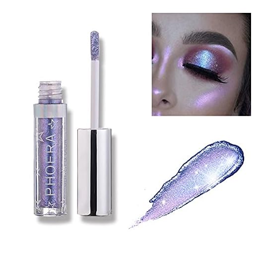 Glitter Eyeshadow，Makeup For Eyes Liquid Shimmer Sparkle Glow Light Colors Pencil Stick Shiny Long Lasting Waterproof Shining Eye Shadow Sets Metallic Pigments Metals Gloss Sparkling Pen Kit (A109)