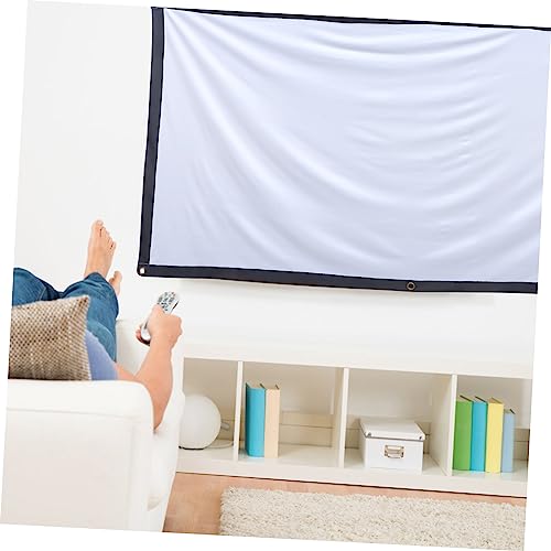 Pantalla de proyector anti-reflejo y plegable KOMBIUDA para disfrutar del cine en casa y camping 7