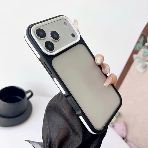 RNOZX For iPhone 16 Plus�p �����������t���X�g���H�X�}�z�P�[�X �\�t�gTPU�ϏՌ��J�o�[�iFor iPhone 16 Plus�p/�z���C�g�j