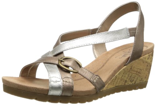 LifeStride Women's Natural Wedge Sandal