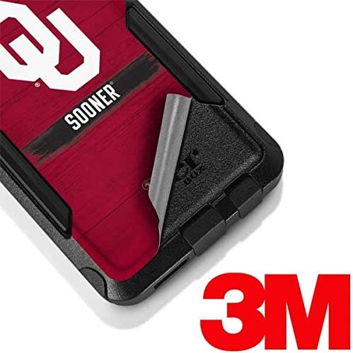 Skinit Decal Skin Compatible with OtterBox Commuter Galaxy S10 Plus - Officially Licensed College Oklahoma Sooners Design