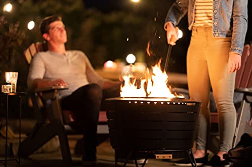 Tiki Brand Fire Pit Accessory Metal And Wood Fire Pit Poker - Cast Iron Steel- Heavy Duty Fire Pit Tool, 40 In, 131900268 #TOP5