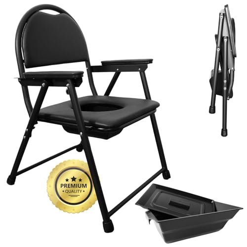 OrtoPrime Silla WC Plegable para Mayores