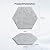 Amantech 12 Pack Acoustic Panels Self Adhesive Sound Proof Foam,High Density Sound Acoustic Foam Panel,12X10.23X0.4 Inch Hexagon Wall Panels in Home,Office,Reccording Room,Studio(Silver Gray)