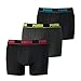 Price comparison product image Puma Men's Cat Boxers (Pack of 3) - Red/Yellow/Blue, Medium