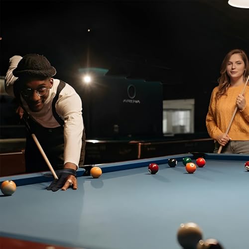 MIRKUZI Billard-Handschuhe, 1 Stück, Billardhandschuh, rechte Hand, Billard-Queue-Handschuh, rutschfester, verstellbarer, schwarz