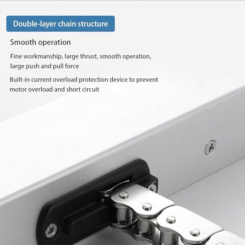 Motor de cadena para tragaluces automáticos: ventile su hogar con control remoto 2