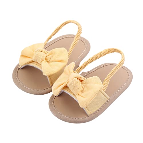 Toddler Jelly Shoes First Kids Floor Prewalker 0-18M Barefoot Non-Slip The Walkers Bowknot Toddler Slippers3