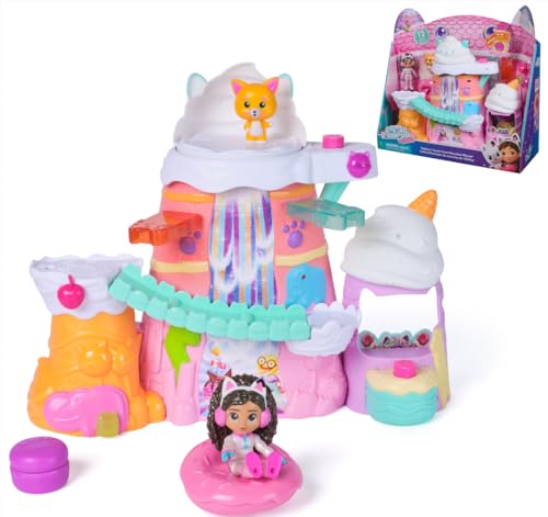 A casa de bonecas de GABBY - pacote cenário montanha doce de filme de Gabby's Dollhouse com 2 figuras 8 acessórios brinquedo surpresa - 6074119 - brinquedos menina 3 anos - presente 3 anos +