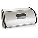 Price comparison product image wilko chrome bread bin, stainless steel bread bin, silver colour bread bin, 43 x 29 x 18.5cm
