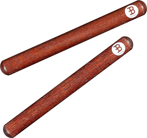 Meinl Percussion CL18 Claves De Luxe Dense Hardwood Wood/ Brown