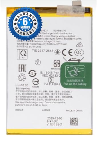 Image of BLPB21Battery for Realme Note 60 / 60X BLPB21 5000mAh Battery with 6 Month Warranty*** (MAR65)