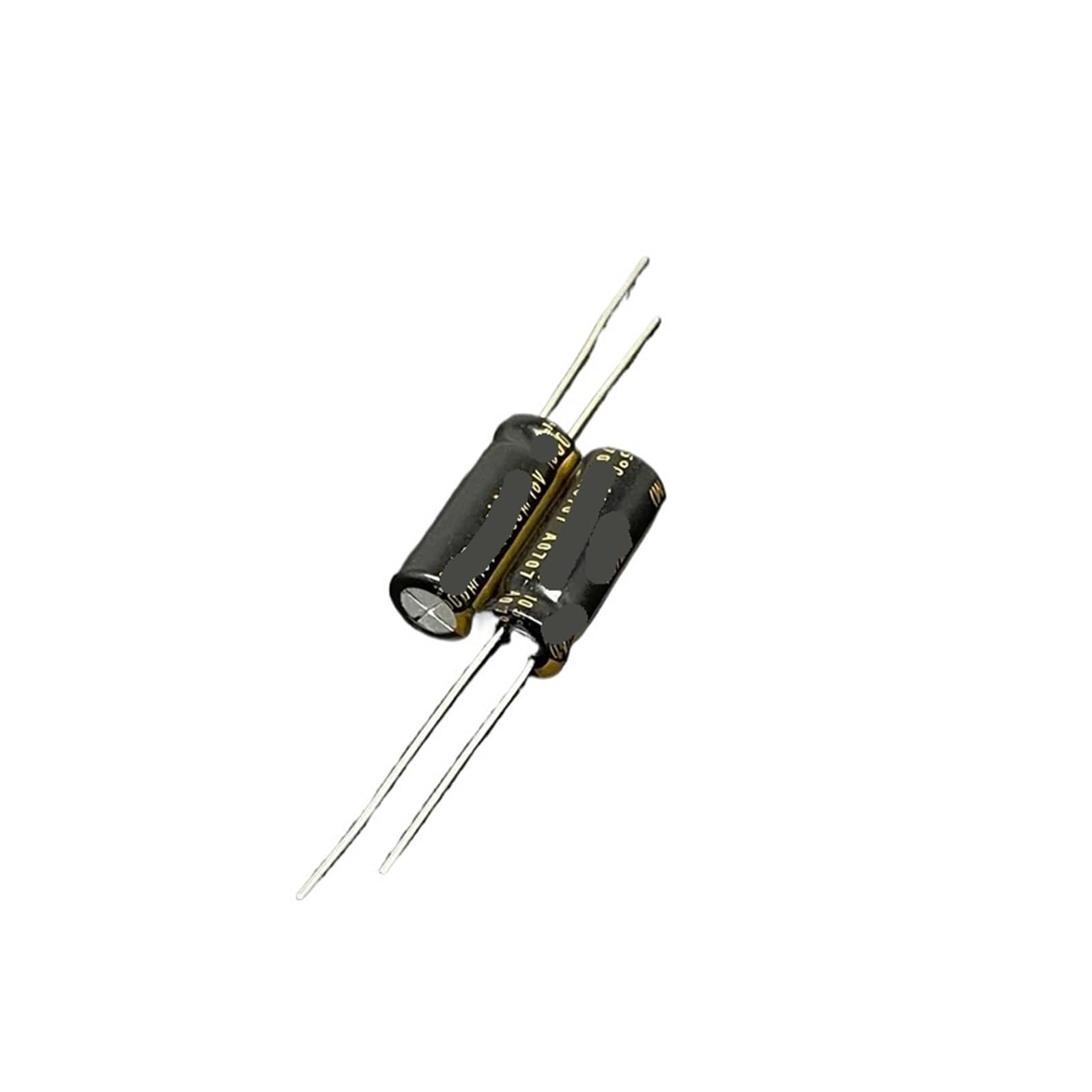 Condensadores 1000uF 16V para solucionar ruidos eléctricos y parpadeos en pantallas de 8x20mm