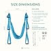 UpCircleSeven Aerial Yoga Swing Set Ceiling Mount Accessories, Blue
