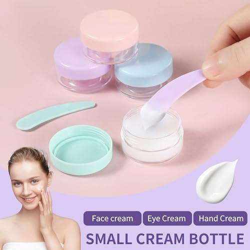19 Pack Travel Bottles for Toiletries - TSA-Approved Leak-Proof Silicone Containers with Cream Jars Spray Bottles Funnel Brushes & Labels - Portable Refillable Kit for Shampoo Lotion & Conditioner - Image 5