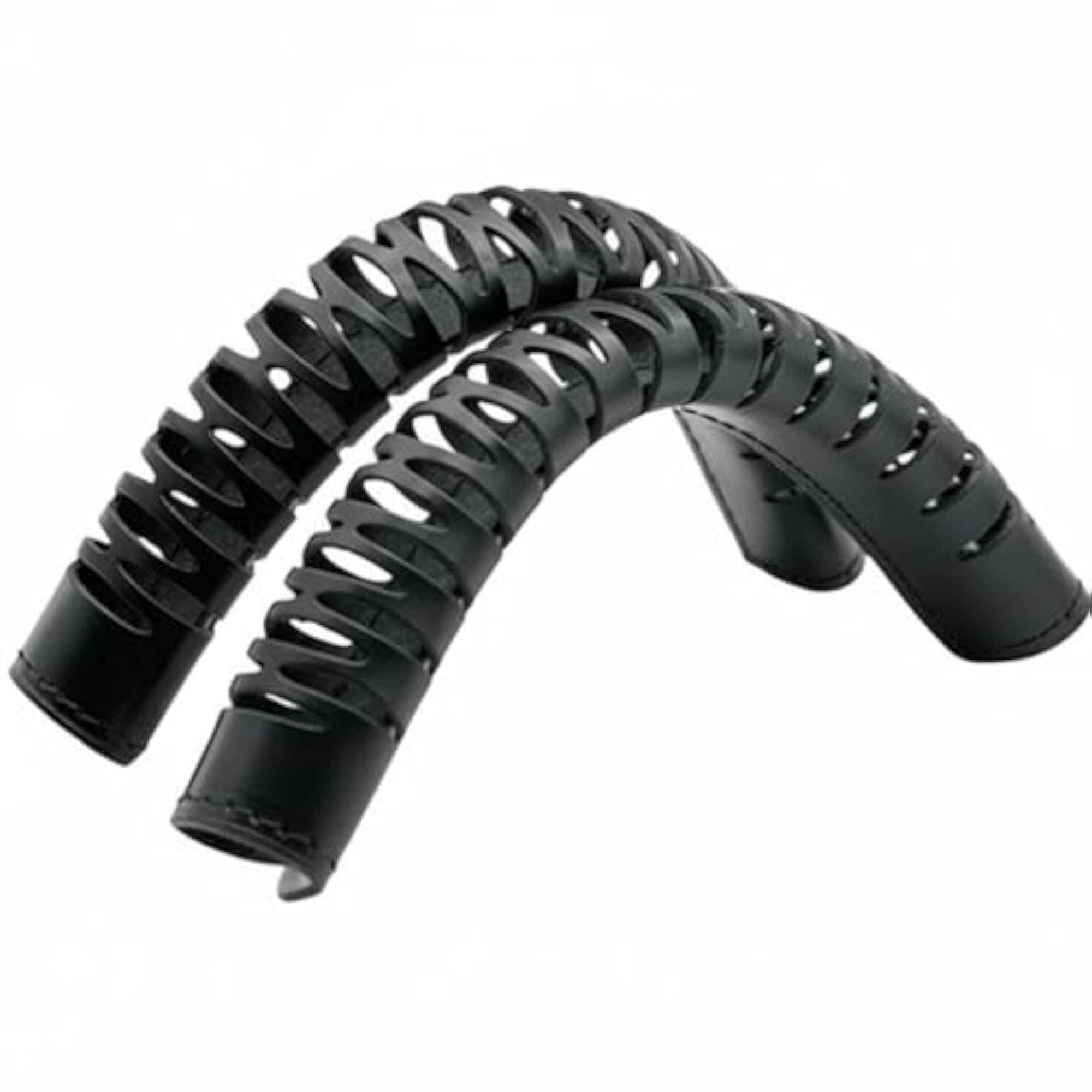 Leather Handbag Handle Wrap, Set of 2, Black