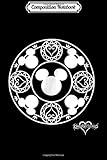  Composition Notebook: Disney Kingdom Hearts Mickey Key Emblem Journal/Notebook Blank Lined Ruled 6x9 100 Pages