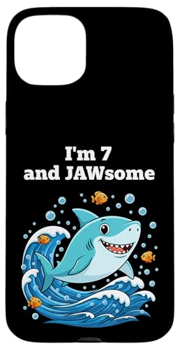 I'm 7 and Jawsome Shark 7΂̒a X}zP[X iPhone 15 Plus p