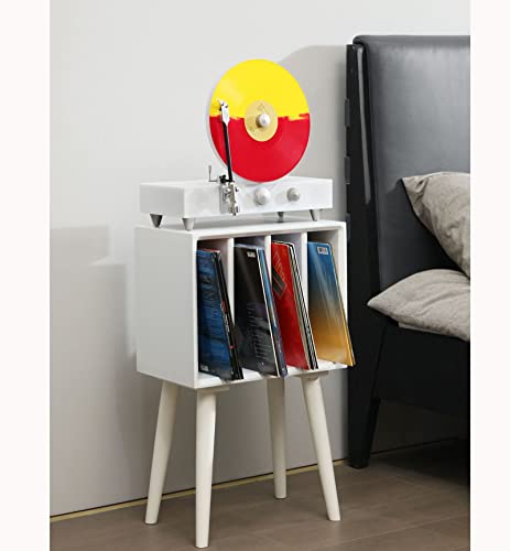 Tourne-Disque Vinyle Vertical rétro Gramophone Salon européen Maison Bluetooth Audio - Les Beatles, Paul McCartney, John Lennon, RIngo Starr, George Harrison Tourne-Disque Vinyle Vertical rétro Gramophone Salon européen Maison Bluetooth Audio – Image 3