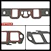 A-Premium Lower Engine Intake Manifold Gasket Set Compatible with Ford Mustang, LTD Crown Victoria & Lincoln Continental, Mark VII, Town Car & Mercury Capri, Colony Park, Cougar, Grand Marquis, 5.0L